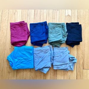 Bundle of 6 Basic Tees Short Sleeve XS pack set cotton extra small